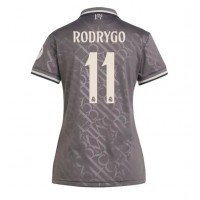 Camisa de time de futebol Real Madrid Rodrygo Goes #11 Replicas 3º Equipamento Feminina 2024-25 Manga Curta